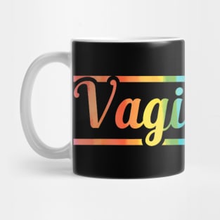 Vagitarian Lesbian Gay Couple Valentines Day Lgbt Mug